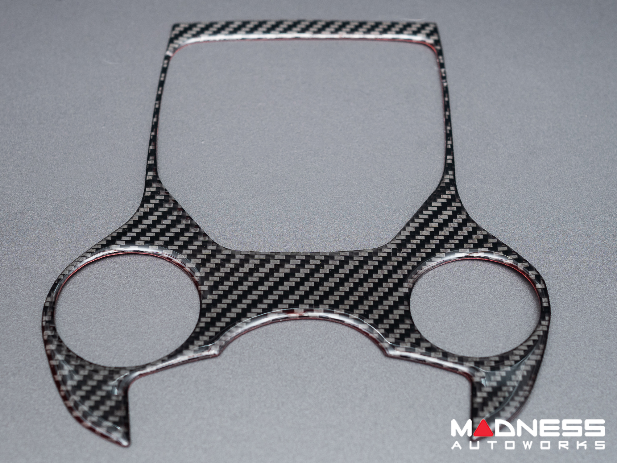 Alfa Romeo Giulia Gear Selector Trim Kit - Carbon Fiber - Flexible / Self Adhesive - Pre '20